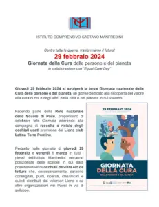 Cura delle persone e del Pianeta