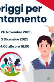 Locandina pomeriggi di orientamento