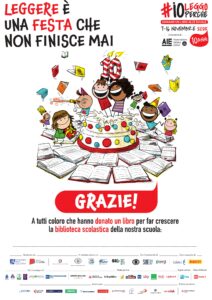 Locandina ringraziamento